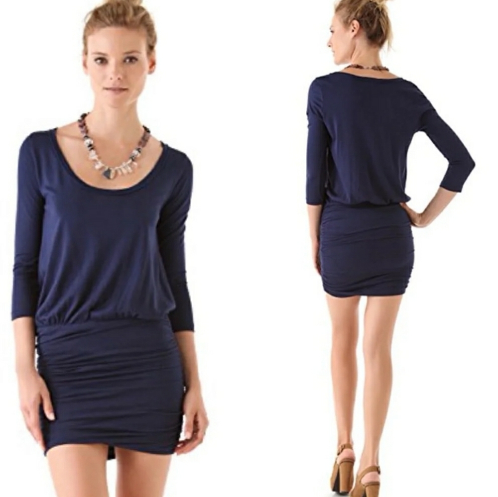 Soft Joie XS Jersey Jazmyn Ruched Dress